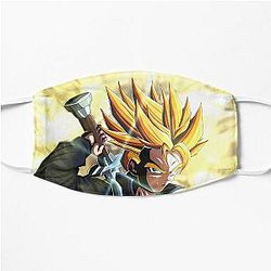Future Trunks Dragon Ball Artwork For Otaku Flat Mask