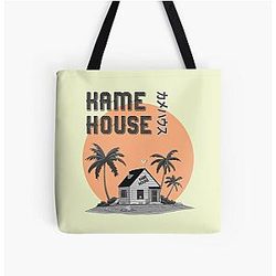 Kame House Dragon Ball Design All Over Print Tote Bag
