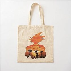 dragon ball z 	   	 Cotton Tote Bag