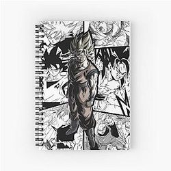 Goku Manga version Dragon Ball Super Spiral Notebook