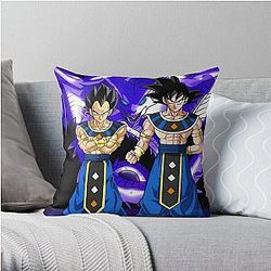 Dragon Ball Anime and Manga Throw Pillow
