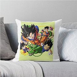 T-shirt dragon ball Throw Pillow