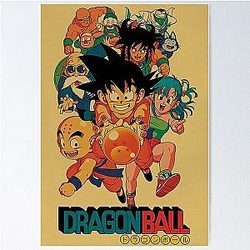 Dragon Ball Vintage Poster