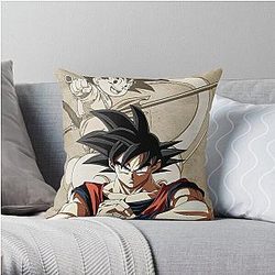 Dragon Ball Goku Throw Pillow