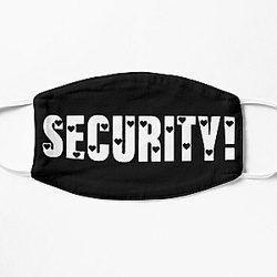 ecco2k security shirt drain gang masks Flat Mask RB0111