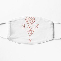 Bladee Drain Gang 3 Logo Flat Mask RB0111