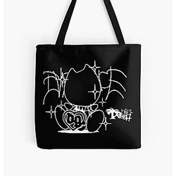 Drain baby bladee drain gang logo eversince trash island All Over Print Tote Bag RB0111