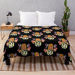 Bladee Exeter drain gang  Throw Blanket RB0111