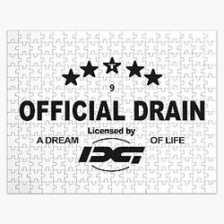 Bladee Drain Gang OFFICIAL DRAIN logo Jigsaw Puzzle RB0111