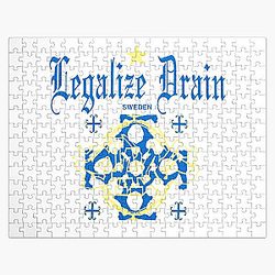 Bladee Drain Gang Legalize Drain Sweden  Jigsaw Puzzle RB0111