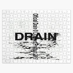Drain Gang Logo merch Jigsaw Puzzle RB0111