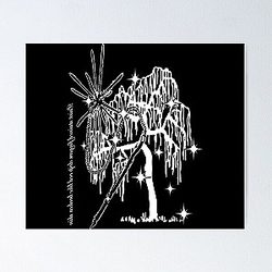Ecco2k Drain Gang Aloegarten Tree logo  Poster RB0111