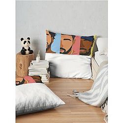 Drake J Cole Kendrick Camisa Lamar Throw Pillow Premium Merch Store