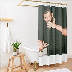 Der Mann Getränk Dusche Vorhang Premium Merch Store