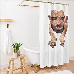 Drke Drizzy Rapper Moasiac Douche Gordijn Premium Merch Store