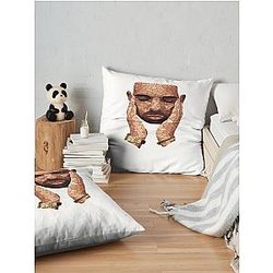 Drke Drizzy Rapper Moasiac Throw Pillow Premium Merch Store