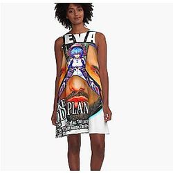 Drake Evangelion A-Line Vestido Premium Merch Store