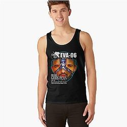 Drake Evangelion Tank Tops Premium Merch Store