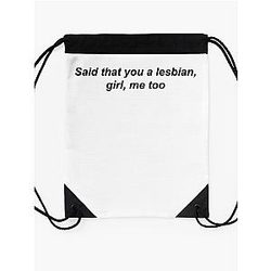 Girls Want Girls Drake Drawstring Bag Premium Merch Store