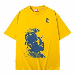 Portrait Graphic DTNK0206 Yellow Drake T-Shirt