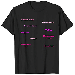 Dream SMP LA 1203 T-shirts Dream SMP T-Shirts