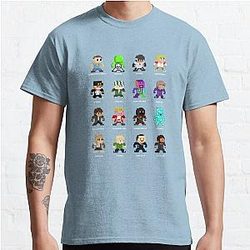 Dream SMP T-Shirts - Dream SMP (Named) Classic T-Shirt RB1106 [ID7896]