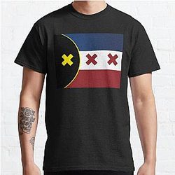 Dream SMP T-Shirts - Lmanburg flag Classic T-Shirt RB1106 [ID7909]