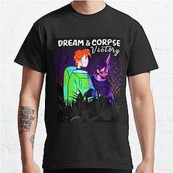 Dream SMP T-Shirts - Dream and Corpse Victory Classic T-Shirt RB1106 [ID8294]