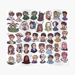 Dream SMP Posters - All Dream SMP Characters Poster RB1106 [ID8505]