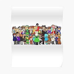 Dream SMP Posters - Dream SMP all members Poster RB1106 [ID8527]