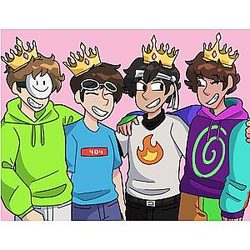 Dream SMP Posters – Dream SMP The Kings Poster [ID13340]