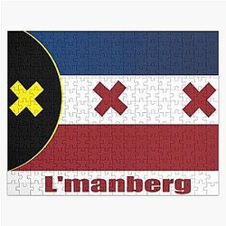 Dream Puzzles - Dream Team SMP Lmanberg Flag  Jigsaw Puzzle RB2608