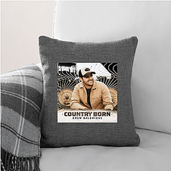 Authentic Country Voice Drew Baldridge Pillows Cover