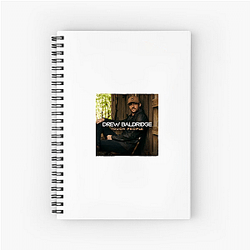 Modern Country Icon Drew Baldridge Notebook