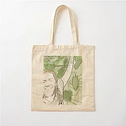 Drew Barrymore in the Rain Cotton Tote Bag