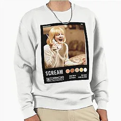 Scream Drew Barrymore Poster Sweatshirt