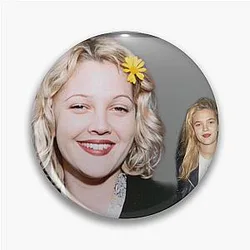 Drew Barrymore 90s Pin