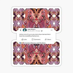 Drew Barrymore sticker