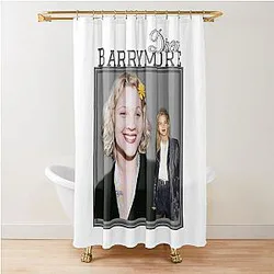 Drew Barrymore 90s Shower Curtain