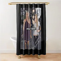 Drew Barrymore and Cameron Diaz Shower Curtain