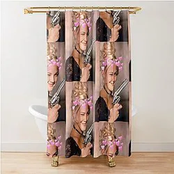 Drew Barrymore Shower Curtain