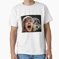Drew Barrymore & Ghostface in Scream Classic Tee
