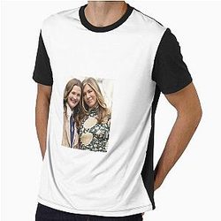 Jennifer Aniston and Drew Barrymore Graphic T-Shirts