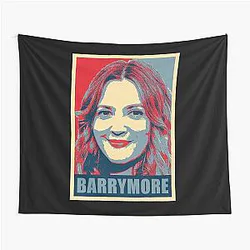 Drew Barrymore Hope Tapestry