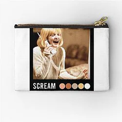 Scream Drew Barrymore Aesthetic Poster Zipper