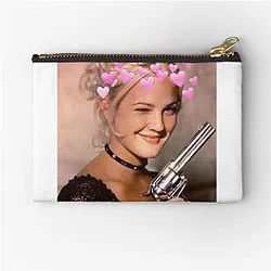 Drew Barrymore Zipper Pouch