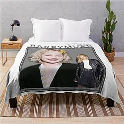 Drew Barrymore 90s Throw Blanket