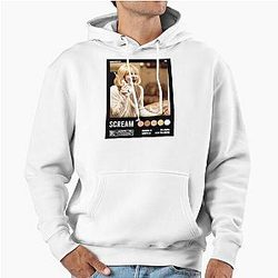 Scream Drew Barrymore Poster Pullover Hoodie