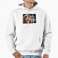 Drew Barrymore and Ghostface in Scream Pullover Hoodie