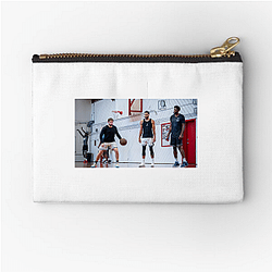 Drew Hanlen The World Is A Court Drew Hanlen Zipper Pouches